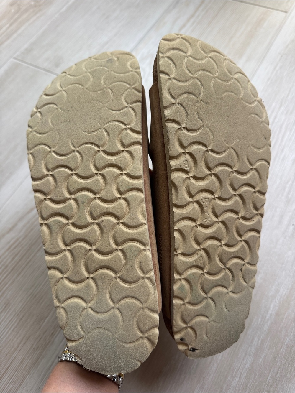 Birkenstock Big Buckle Oiled Leather Cognac size 39 narrow - Picture 5 of 5